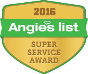 Angie's List 2016 Service Award Logo