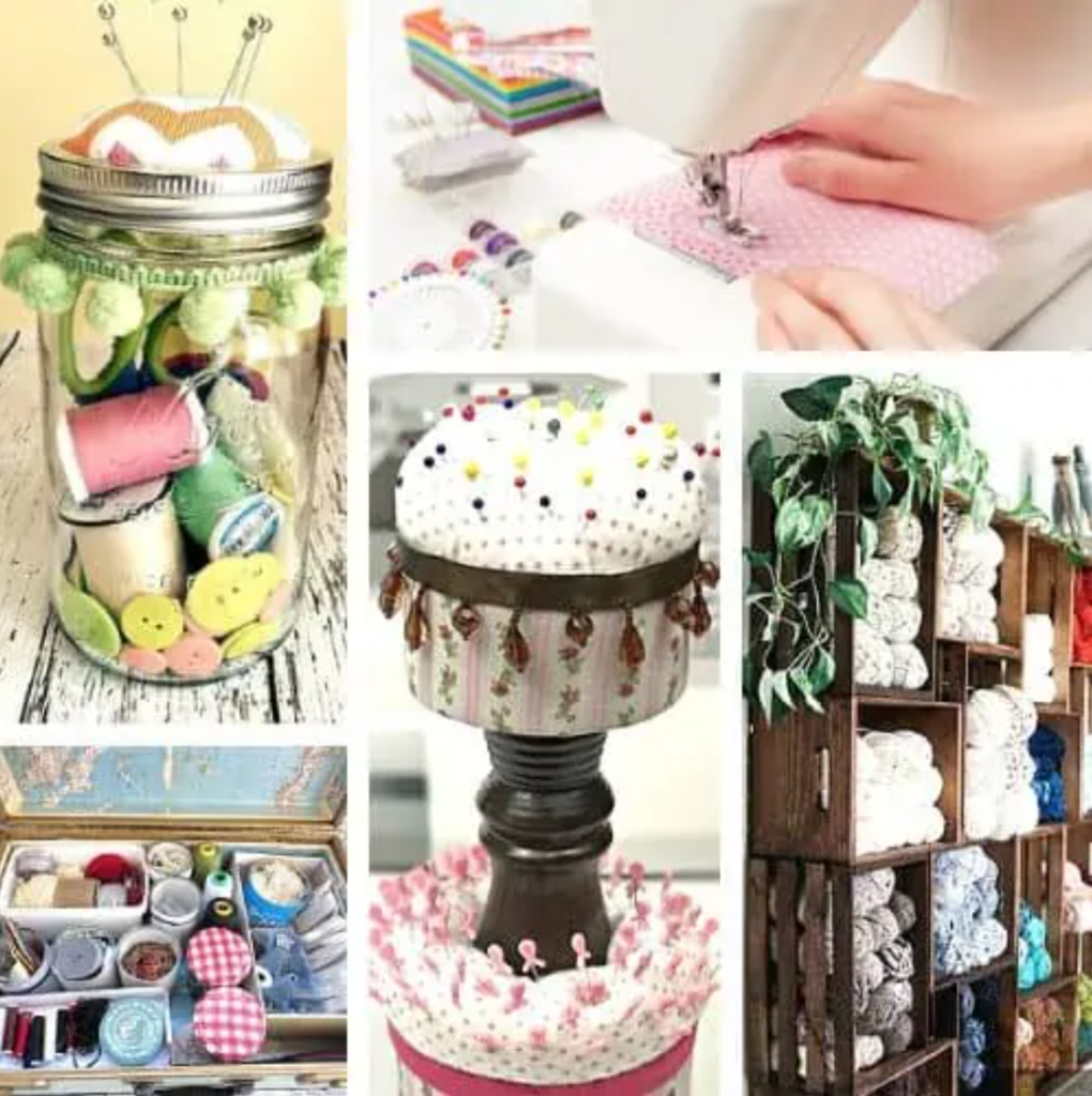 10 Sensational Ways to Organize All Your Sewing Supplies Clutterbusters!!