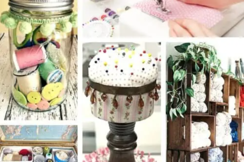 10 Sensational Ways to Organize All Your Sewing Supplies